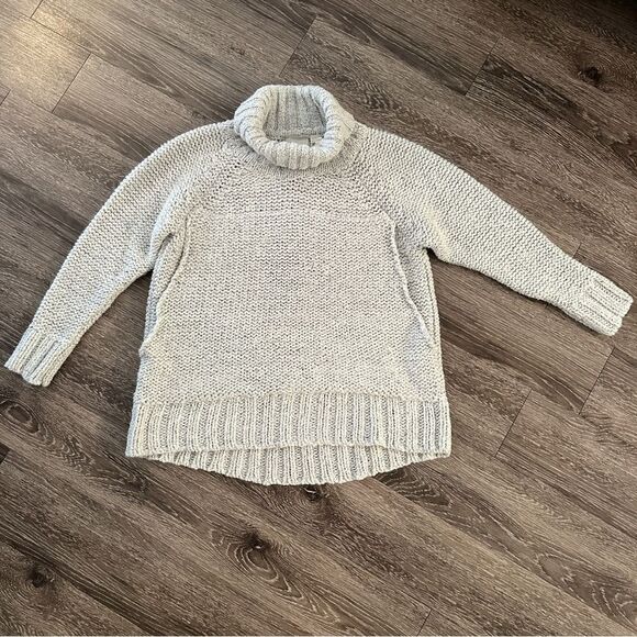 Project AJ117 Hudson Chunky Turtle Neck Sweater Size Medium - Picture 1 of 8